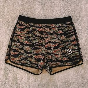 Tiger Camo Athletic Shorts